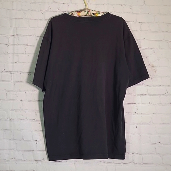 Carhartt Classic Black Distressed Worn Original Fit Tee Tshirt Mens Size Large - Picture 10 of 13
